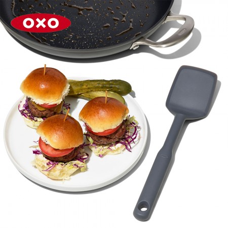 美國OXO 全矽膠炒菜鏟-小 01012019