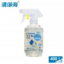 清淨海 檸檬泡泡水垢清潔液 400g  3入