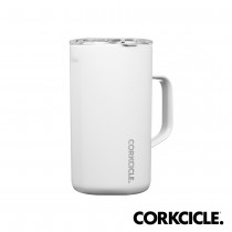 美國CORKCICLE Classic系列三層真空咖啡杯650ml-白