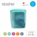 美國Stasher 白金矽膠密封袋-大長形(湖水藍) 773STHG03